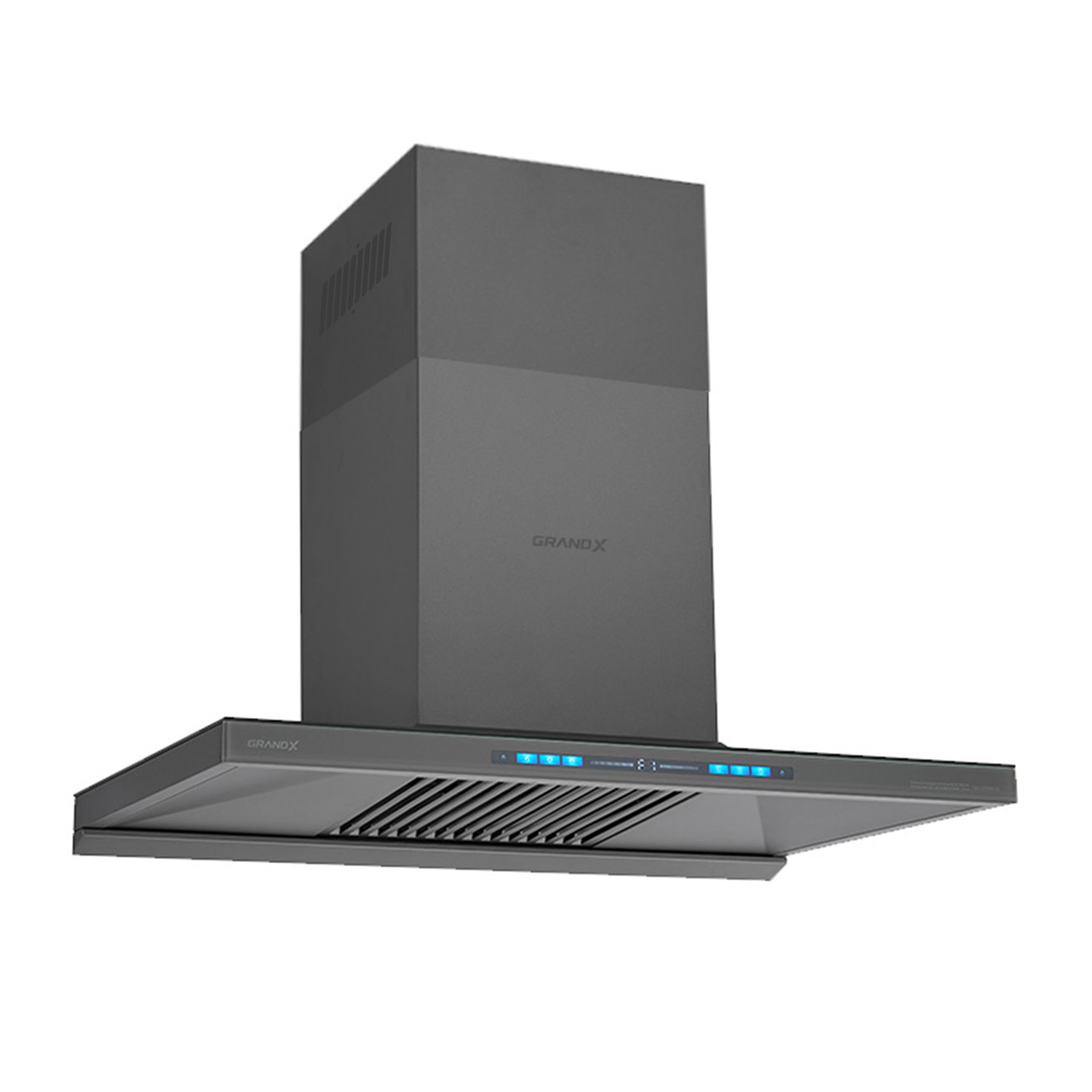 Hút mùi chữ T GRANDX GX H70T81GSG, rộng 70cm hiện đại